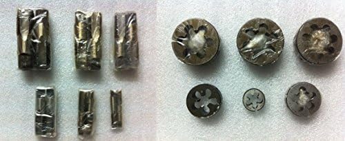 BSP BRITISH STANDARD PIPE BSPP PARALLEL TAP AND DIE SET BSPF - 6 SIZE