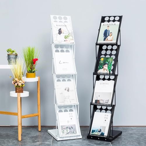 Présentoirs de magazines pliables pour salons pros et bureaux design - 3