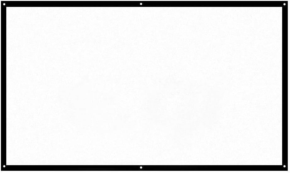 Pantalla para proyector plegable 60 pulgadas 16:9 blanca miniatura 7