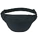 BuyAgain Fanny Pack, Unisex 2 Zipper Quick Release Buckle Travel Sport Running Waist Fanny Pack