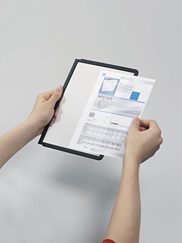 Durable Sichttafeln Sherpa A5, 5 Stück, schwarz, 581201