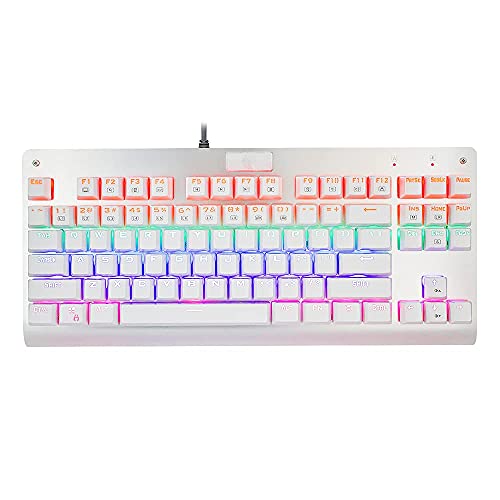 E-yooso Z-77 Standard Tenkeyless Brown Switches Mechanical Keyboard with Backlit