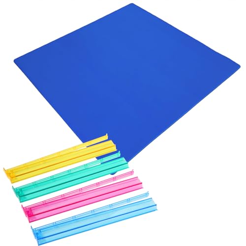 Mahjong All-in-One Rack y Tapete Azul Multi Color miniatura 1