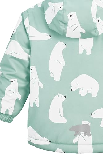 Chaqueta de esquí impermeable Killtec funcional con capucha y paranieves 5