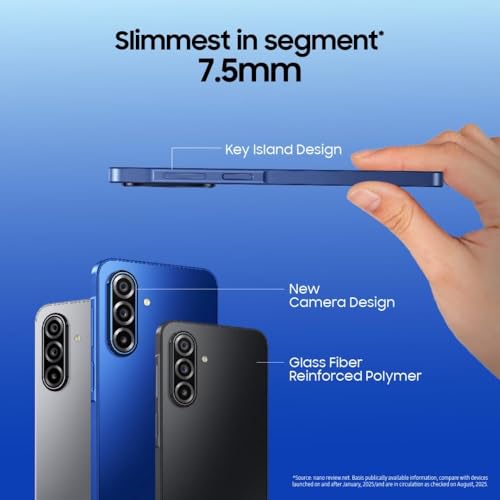 Image of Samsung Galaxy A17 5G (Gray, 6GB RAM, 128GB Storage) | 50 MP No Shake Camera | Gemini Live | Circle to Search | Super AMOLED | Corning Gorilla Glass Victus | 7.5mm Sleek | AI