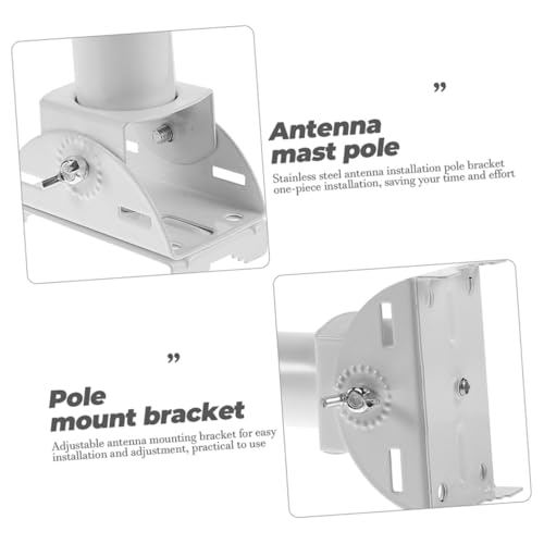 Support mât d'antenne pour installation réseau sans fil extérieure et grenier