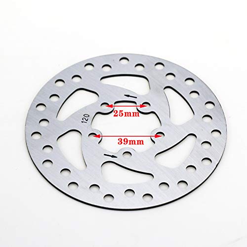 Disco de freio, Romacci 5 furos 120mm freio a disco elétrico scooter disco freio 120 disco elétrico