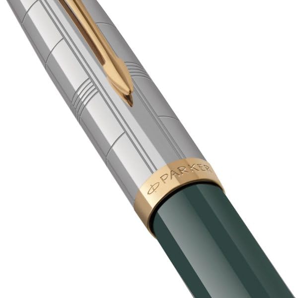 Image of PARKER 51 Forest Green GT Fountain Pen - FINE Nib