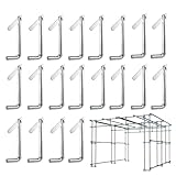 Gerüstzubehör,Stahl Schnappverschlüsse - 20 Stück Metall Gerüst Sicherungsstifte | Für Wohngebäude Außenregalhalterungen Auftragnehmer Der Bauindustrie Und Bauherren