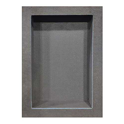 Nassboards Shower Niche - Tileable Shelf Wet Room Alcove Recess Waterproof Storage - Easy Installation for Home Improvement Bathroom Renovation - Durable Lightweight Pre-Built - 5m Tape Included