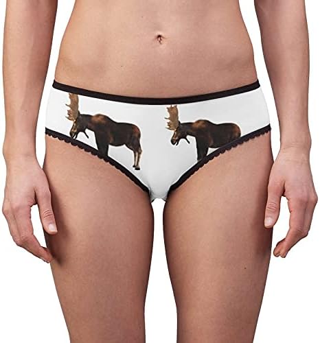 Moose Panties, Moose Underwear, Briefs, Cotton Briefs, Funny Underwear, Panties For Women