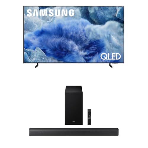 Image of Samsung 50-Inch Class QLED Q8F 4K UHD Smart TV (2025 Model) B-Series Soundbar HW-B630F 3.1 ch DTS Virtual:X Soundbar with Subwoofer (2025 Model)