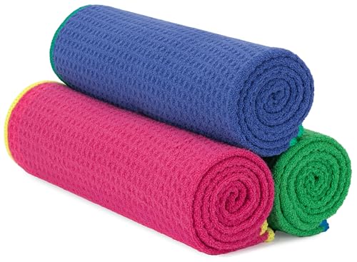 S&T INC. Microfiber Gym Towels, Yoga Towel for Home and