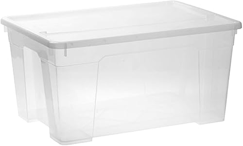Clear Storage Container 45L