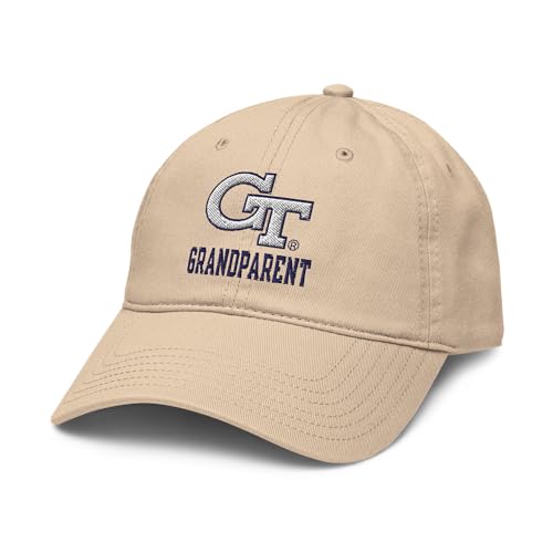Georgia Tech Yellow Jackets Grandparent Stone Adjustable Baseball Hat