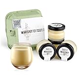 Brauerei Zwönitz Whisky Eierlikör aus dem Erzgebirge 4 x 0,02 Liter - Osterschnaps aus Sachsen mit Zwönitzer Whisky - Cremiger Osterlikör - Ostergeschenke Eierlikör