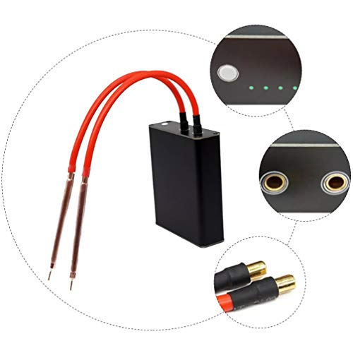 UKCOCO Soldador por Pontos de Liga de Alumínio Portátil Diy Integrado Máquina de Solda de Solda Bate