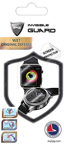 Ipg For Garmin Vivoactive 5 Gps Smartwatch Hydrogel Screen Protector (2 Units) Invisible Hd Clear Film Anti Scratch Guard-Smooth/Self-Healing/Bubble thumb #7