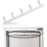 1Pcs PAC11-11039 Replacement Bracket for PetSafe Pet Door Replacement Flaps - Aluminium Alloy Doggie Door Flap Bracket - Easy Installation with Screws (Large)