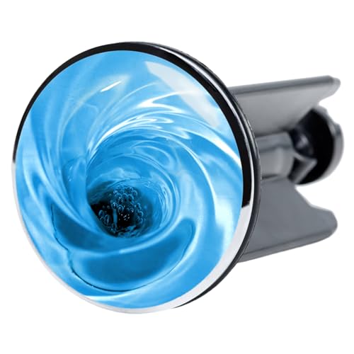 Sanilo Waschbeckenstöpsel Wasserstrudel, schöner Stöpsel für das Waschbecken, universal mit Motiv