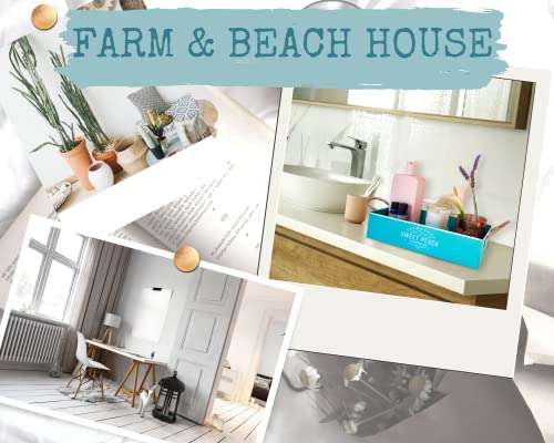 Mahinoko 18 PCs incl 17 Tiered Tray Decor Items Mini & Farmhouse Decor Box - Best House Warming Gifts New Home Women - 2 Tier Tray Decor Items for Women - Mom Birthday Gifts for Women - Image 4