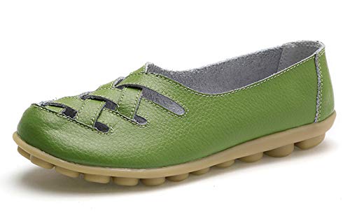 Image of VenusCelia Women's Braided-Nests Walking Flat Loafer