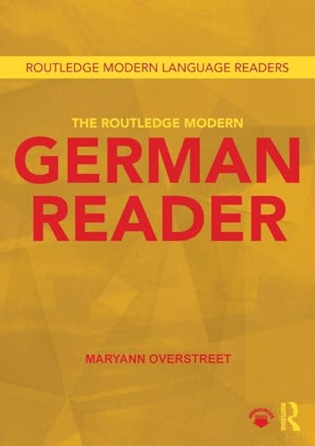 The Routledge Modern German Reader 1138898031 Book Cover