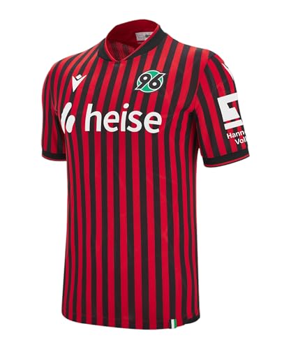 Image of Macron Hannover 96 Home Jersey 2025/2026 Red, 3XL Men