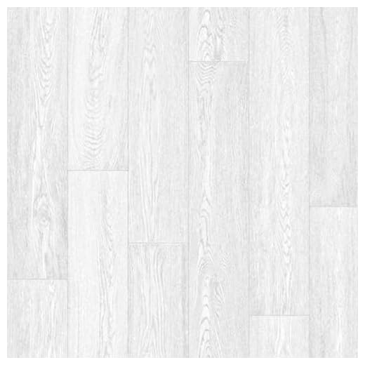 White Wood Effect Anti-Slip Vinyl Flooring