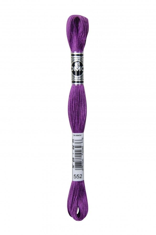 DMC Size 25 Coton A Broder Special Embroidery Thread - 552 Purple - Each — image 1