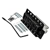 Musiclily 52.5mm Guitar Stratocaster Tremolo Bridge Set for Fender Strat Squier Electric Guitar Replacement, Black