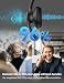 TECKNET Bluetooth Headset mit Mikrofon, Noise Cancelling und USB-Dongle