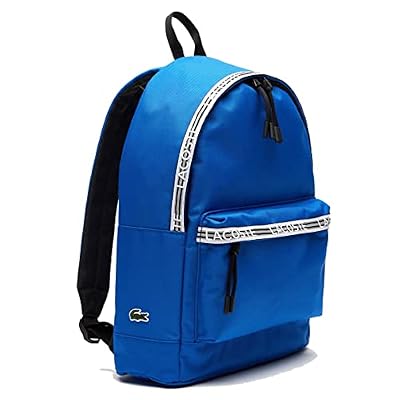 Lacoste Nh4269nz Zaino, Blu/Nero/Bianco (L77), 0 Moise Uomo