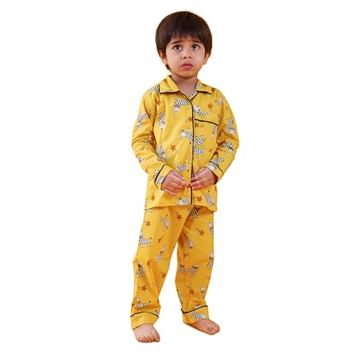 Image of Jam & Sugar Boys Cotton Printed Night Suit Set