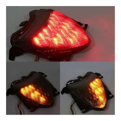 Feu de stop arrière à LED moto avec technologie de diodes intégrées