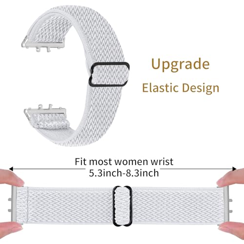 Nylon Band for Samsung Galaxy FIT 3,Soft Replacement Bands Fabric Elastics Strap Adjustable Wrsits Strap for Samsung Galaxy FIT 3 SM-R3903