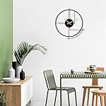 Minimalist Silent Metal Wall Clock