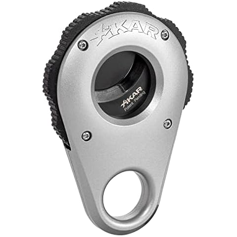 Xikar Revolution Rotary Action Cigar Cutter Power Assisted Cutting (Silver) Cover