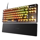 SteelSeries APEX PRO TKL 3ª generazione - Tastiera da gioco – Speed Edition - Steel- UK QWERTY - Interruttori magnetici analogici con peso a molla da 50g, QuickSet, Rapid Trigger, Rapid Tap