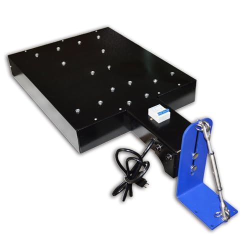 HayWHNKN Flash Dryer 16x16 inch Flash Dryer Silk Screen Printing Multi-Function Flash Dryer Screen Printing Equipment for T-Shirt DIY Curing Ink 110V 1600W