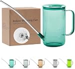 Long Spout Watering Can à l'intérieur, Petites canettes d'arrosage pour les plantes de maison, Fleurs, Succulents 33.8oz(Green)