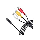 LEAGY 4 Feet 1.2m AV Cable for Sony Handycam Mini DV and DVD Camcorders VMC-15MR2 - Image 5