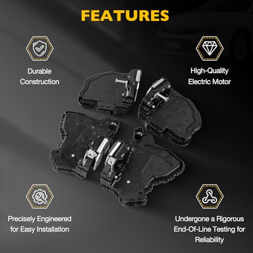 image for Gledewen 4 Door Lock Actuator Motor Left and Right Compatible with Toy