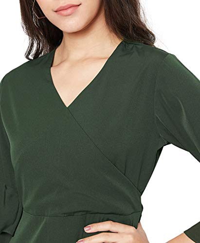 Image of Uptownie Lite Women's Crepe Skater Knee Length Dress