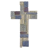 10' Inspirational Wall Cross | Covered in Encouraging Words and Phrases | Great Gift | Christian Home Decor