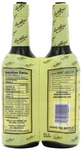 Lea & Perrins Original Worcestershire Sauce, 15 fl oz - Pack of 2 - Thumbnail 2