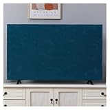 JBJYGSG Tv Abdeckung Solid Color Simple Monitor Cover Fabric Elastic Hanging Curved Flat LCD Televisori Universal 32' 39' 50' 55' 65' 70' 75 Tv Cover(Color6,For 42 inch TV)