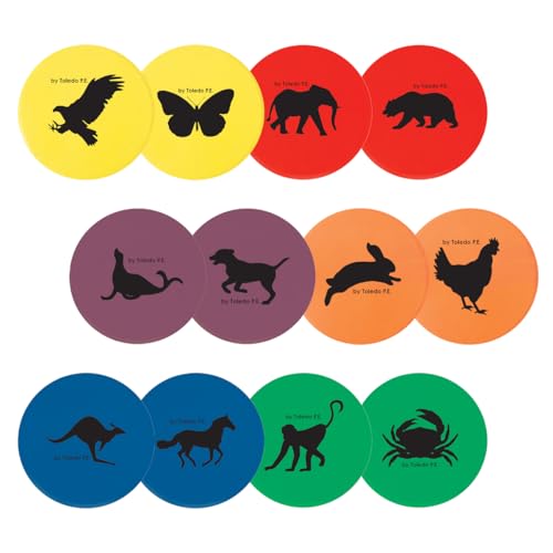 Great Lakes Sports Poly Animal Spots Set of 12