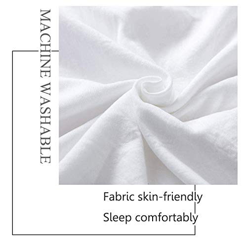 1Pcs Pom Pom Body Pillow Cover, 20"X54" Cute Pom Pom Tassel Fringed Sham Super Soft Body Pillowcases (White) #TOP5