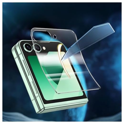 HD Clear Hydrogel Film for Samsung Galaxy Z Flip 6 5G Screen Protector Transparent Soft TPU Anti-scratch Protective Film